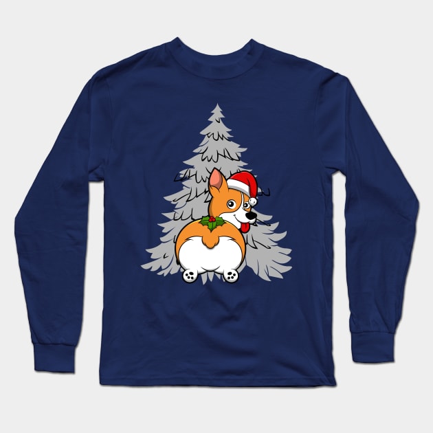 Funny Christmas for dog lovers! Long Sleeve T-Shirt by Anonic